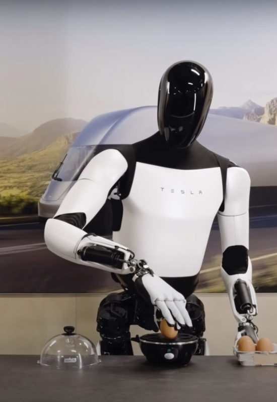 Tesla Optimus Gen-2: Muskův robot může jemně nést vejce
