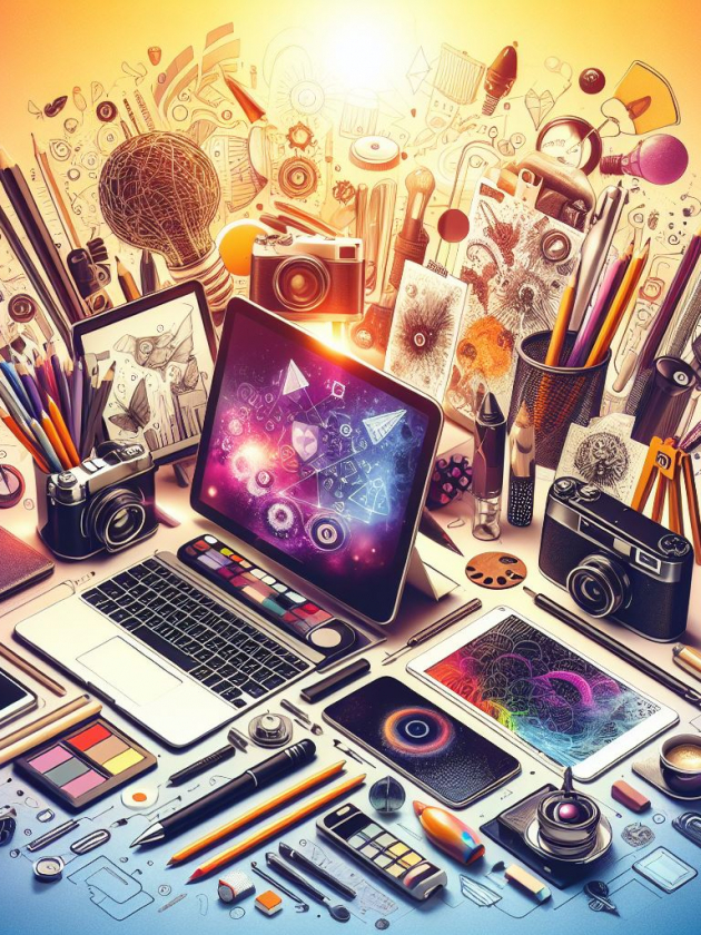 Automatické vytváření obrazů a grafiky pro online použití